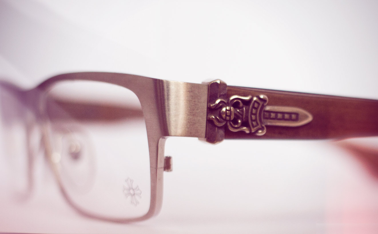 Shop CHROME HEARTS FLORAL CROSS CHROME HEARTS Eyeglasses by  Californialove;) | BUYMA