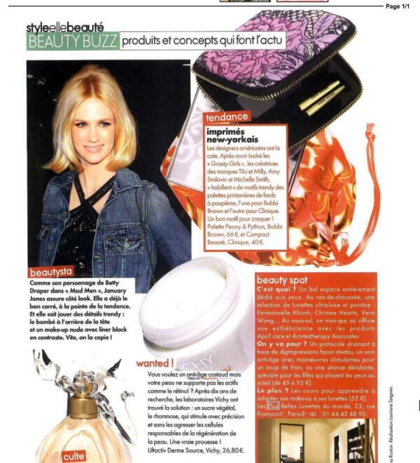 House of eyewear - presse Elle 2