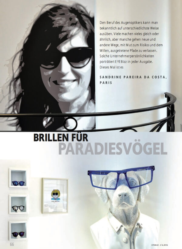 House of eyewear - presse Eyebizz