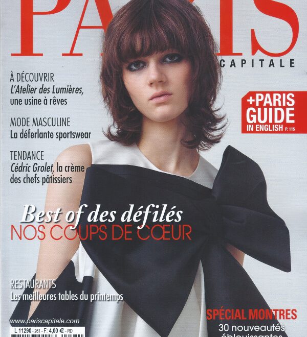 House of eyewear - presse Paris Capital