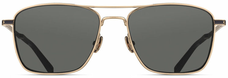 monture lunette créateur M3135 matsuda pilote doré titane originale solaire