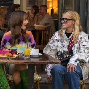 monture optique LGR Oasi epaisse noire emily in paris