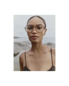 Monture MYKITA affirmée sur visage ovale, homme et femme 2