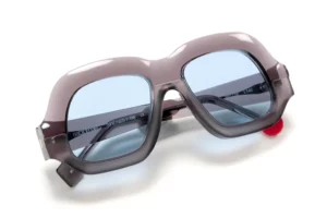 monture solaire femme Sabine Be vintage grise translucide Be Stronger