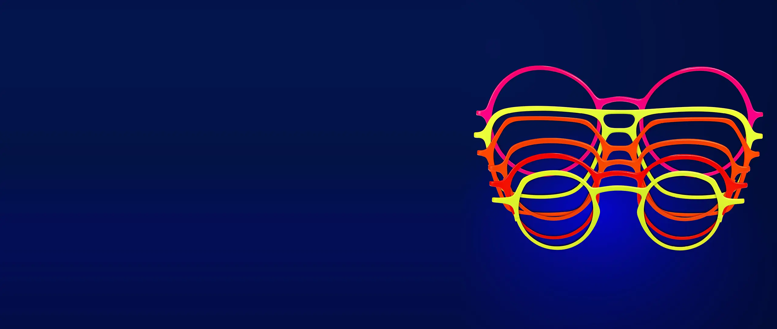 visuel Theo eyewear fluo