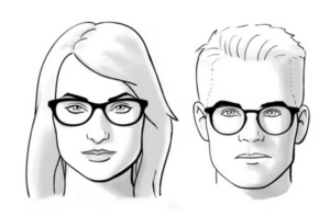 lunettes visage carré