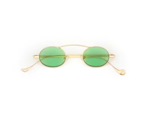 Lunettes de lecture colorées Eyepetizer Voltaire doré vert– opticien indépendant Paris 1er