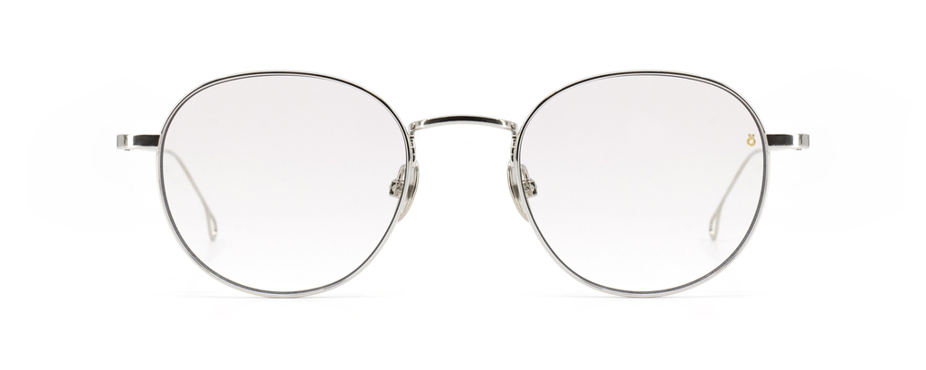 monture optique homme femme gotti precious objects PO01 silver verres gris