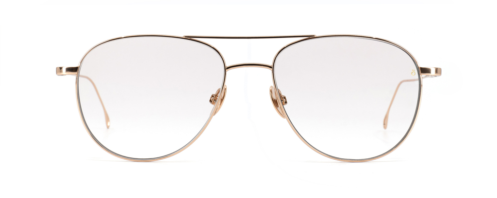 monture optique homme femme gotti precious objects PO03 gold verres gris