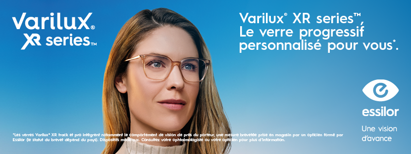 Verres progressifs Essilor Varilux XR Verres progressifs Essilor Varilux XR disponibles chez The House of Eyewear, opticien expert en verres progressifs à Paris 1er.
