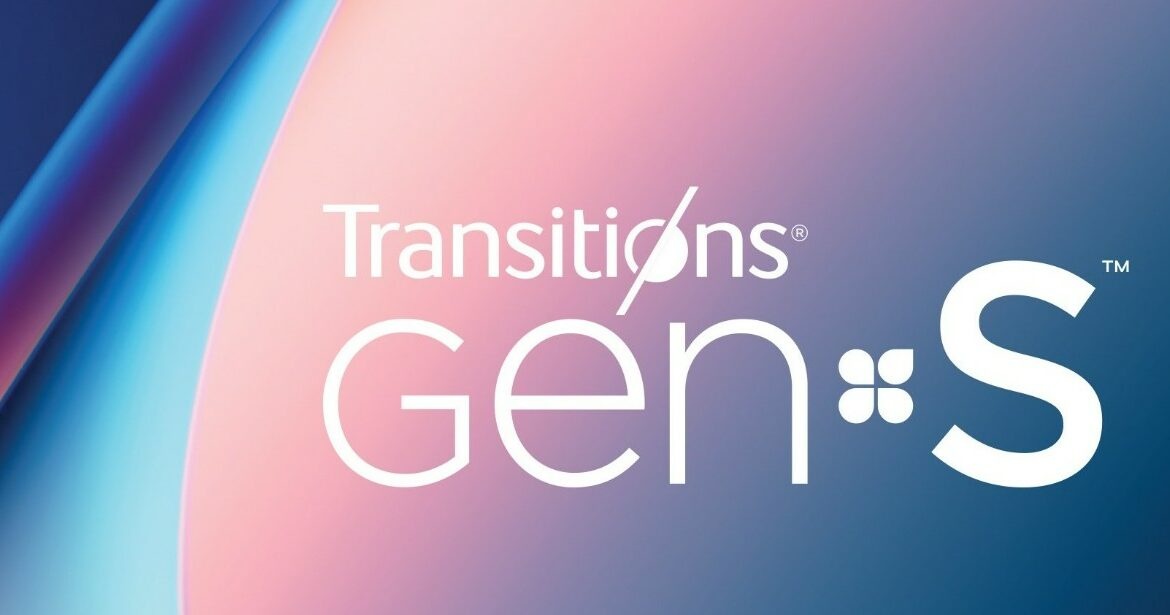 Logo de la technologie Transitions® GEN S™, la nouvelle génération de verres photochromiques proposée par The House of Eyewear, opticien à Paris 1er