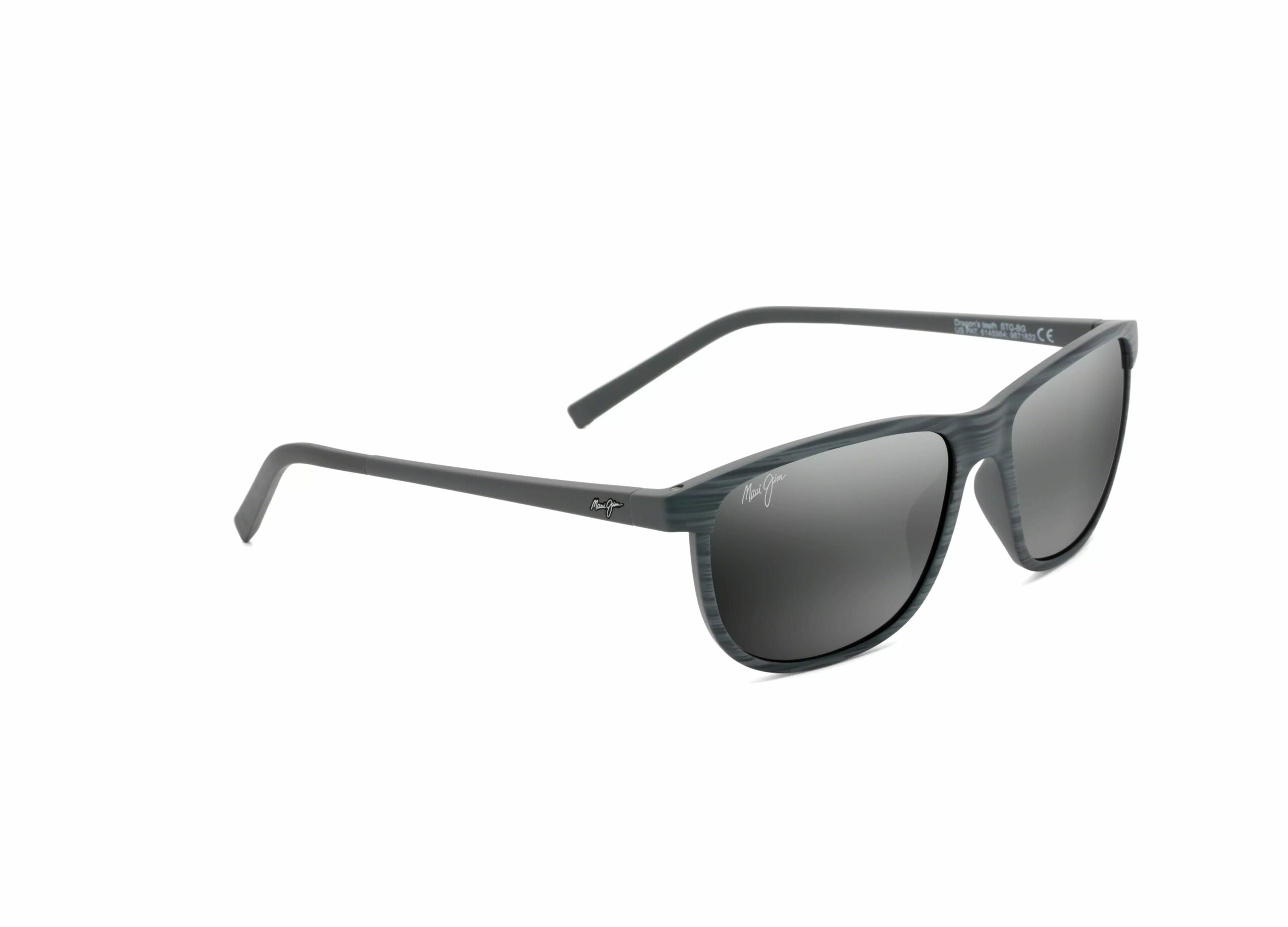 Maui Jim Lele Kawa – monture carbone gris strié