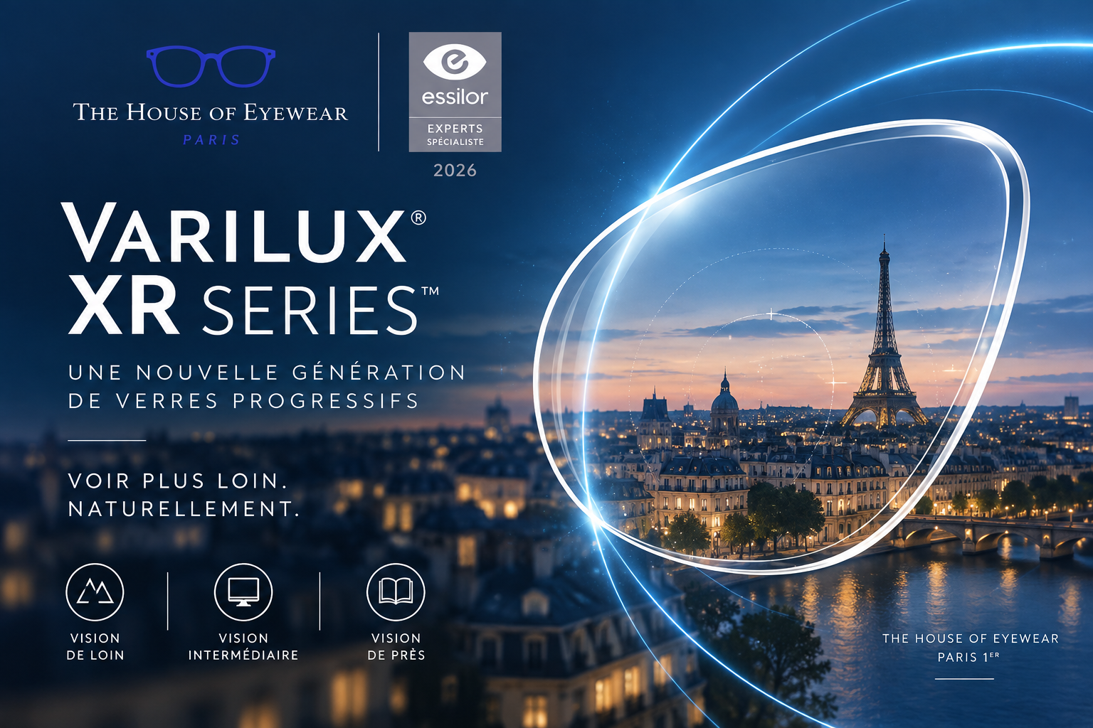 Varilux XR Series – Nouvelle génération de verres progressifs Varilux XR Series Essilor, verres progressifs conçus à l’aide de l’intelligence artificielle